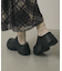 ボリュームソールサボサンダル