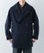 new basic　DOUBLE BREAST HALF COAT