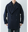 new basic　DOUBLE BREAST HALF COAT