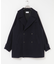 new basic　DOUBLE BREAST HALF COAT