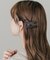 ドットサテンヘアピン