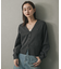 『WEB／一部店舗限定』プレートツキカーディガン