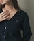 『WEB／一部店舗限定』プレートツキカーディガン