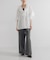 『別注』crinkle crinkle crinkle×URBAN RESEARCH　cotton ruffle blouse