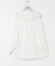 『別注』crinkle crinkle crinkle×URBAN RESEARCH　cotton ruffle blouse