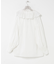 『別注』crinkle crinkle crinkle×URBAN RESEARCH　cotton ruffle blouse