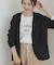ロゴプリント＋刺しゅうロングTシャツ