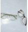 『別注』KANEKO OPTICAL×URBAN RESEARCH　スクエアクリアUVレンズ