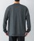 new basic　WASHABLE MERINO WOOL CREW-NECK