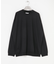 new basic　WASHABLE MERINO WOOL CREW-NECK