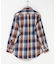 『別注』OUTDOOR EXCHANGE×URBAN RESEARCH　シャギーチェックシャツ