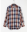 『別注』OUTDOOR EXCHANGE×URBAN RESEARCH　シャギーチェックシャツ