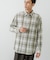 『別注』OUTDOOR EXCHANGE×URBAN RESEARCH　シャギーチェックシャツ