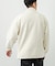 『別注』THOUSAND MILE×URBAN RESEARCH　ニットフリースハーフジッププルオーバー