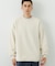 『一部WEB限定カラー』『別注』THOUSAND MILE×URBAN RESEARCH　ニットフリースクルーネックプルオーバー