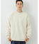 『一部WEB限定カラー』『別注』THOUSAND MILE×URBAN RESEARCH　ニットフリースクルーネックプルオーバー