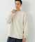 『一部WEB限定カラー』『別注』THOUSAND MILE×URBAN RESEARCH　ニットフリースクルーネックプルオーバー