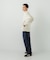 『一部WEB限定カラー』『別注』THOUSAND MILE×URBAN RESEARCH　ニットフリースクルーネックプルオーバー