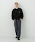 『一部WEB限定カラー』『別注』THOUSAND MILE×URBAN RESEARCH　ニットフリースクルーネックプルオーバー