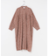 SOIL　FLOWER BANDEDCOLLAR DRESS