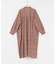 SOIL　FLOWER BANDEDCOLLAR DRESS