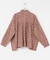 SOIL　FLOWER FRILL COLLAR SHIRTS
