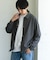 『UR TECH』サマシェア ロングスリーブシャツカーディガン