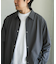 『UR TECH』サマシェア ロングスリーブシャツカーディガン