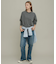 UpDRIFT ルーズフィットロングTシャツ
