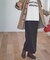 『仁村紗和さん着用』『UR TECH 200日ニット』ストレートスカート