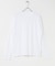 ハイツイストコットン長袖Tシャツ