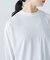 ハイツイストコットン長袖Tシャツ
