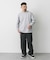 『別注』HANES×DOORS　BEEFY-T DOORS FIT LONG-SLEEVE