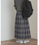 『一部WEB限定カラー』チェックプリーツスカート