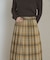 『一部WEB限定カラー』チェックプリーツスカート
