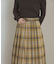 『一部WEB限定カラー』チェックプリーツスカート