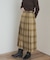 『一部WEB限定カラー』チェックプリーツスカート