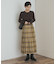 『一部WEB限定カラー』チェックプリーツスカート