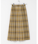 『一部WEB限定カラー』チェックプリーツスカート