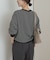 タックフライスロングスリーブTシャツ