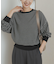 タックフライスロングスリーブTシャツ