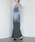 ANDRESD　blooming tulle dress