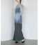 ANDRESD　blooming tulle dress