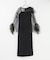 ANDRESD　blooming tulle dress