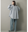 スリットスリーブルーズシャツ