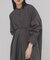 ウエストタックロングシャツ