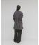 ウエストタックロングシャツ