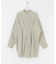 ウエストタックロングシャツ