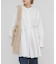 ウエストタックロングシャツ