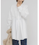 ウエストタックロングシャツ
